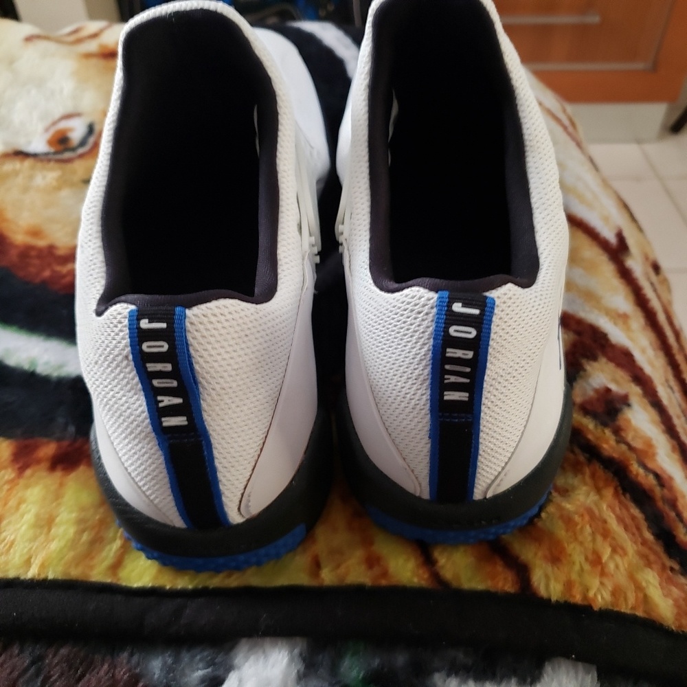 Size 13 white/blue Jordans